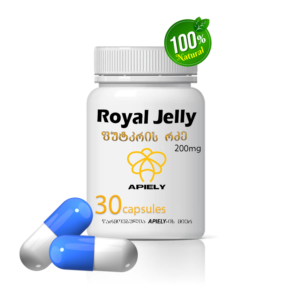 Royal jelly 200mg 30 capsules