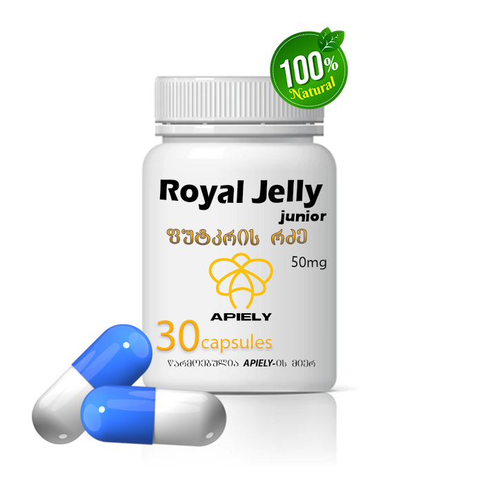 Royal jelly 50mg, 30 capsules